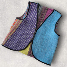 画像をギャラリービューアに読み込む, vintage kantha vest #2｜ananyaﾕｲｲﾂﾑﾆ（アナンヤユイイツムニ）
