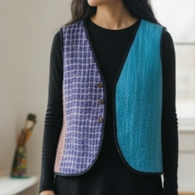 画像をギャラリービューアに読み込む, vintage kantha vest #2｜ananyaﾕｲｲﾂﾑﾆ（アナンヤユイイツムニ）
