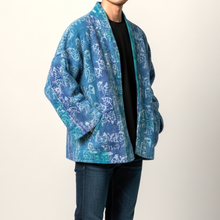 画像をギャラリービューアに読み込む, vintage kantha jacket "蒼の記憶" #4｜ananyaﾕｲｲﾂﾑﾆ（アナンヤユイイツムニ）
