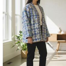 画像をギャラリービューアに読み込む, &quot;pink ripples&quot;  vintage kantha jacket/ヴィンテージカンタジャケット｜ananyaﾕｲｲﾂﾑﾆ（アナンヤユイイツムニ）
