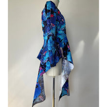 画像をギャラリービューアに読み込む, Patchwork shirt E blue - パッチワークシャツ Eブルー｜Merci DIEU（メルシーデュー）
