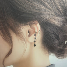 画像をギャラリービューアに読み込む, STONE LONG CUFF　GARNET/SAPPHIRE｜airy（エアリー）
