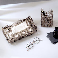 画像をギャラリービューアに読み込む, 靄 -MOYA- ティッシュケース すみ（グレー）｜ame（アメ）
