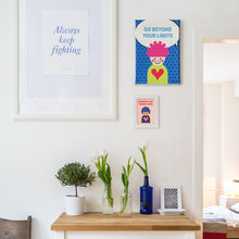 画像をギャラリービューアに読み込む, キャンバスプリント HEARTic GIRLs Canvas Print  “GO BEYOND YOUR LIMITS” 【期間限定】｜asugatic（アシュガティック）
