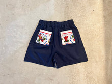 画像をギャラリービューアに読み込む, Short rough pants(bandana×navy)-ショートラフパンツ-｜colorple（カラプル）
