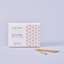 画像をギャラリービューアに読み込む, 【千年の日本の香り】&quot;Six in Sense&quot;｜RAKUYO｜スティック香 ｜ミニ寸 20本入り 天然｜Bridge and Blend（ブリッジアンドブレンド）｜Bridge and Blend（ブリッジアンドブレンド）｜Bridge and Blend（ブリッジアンドブレンド）
