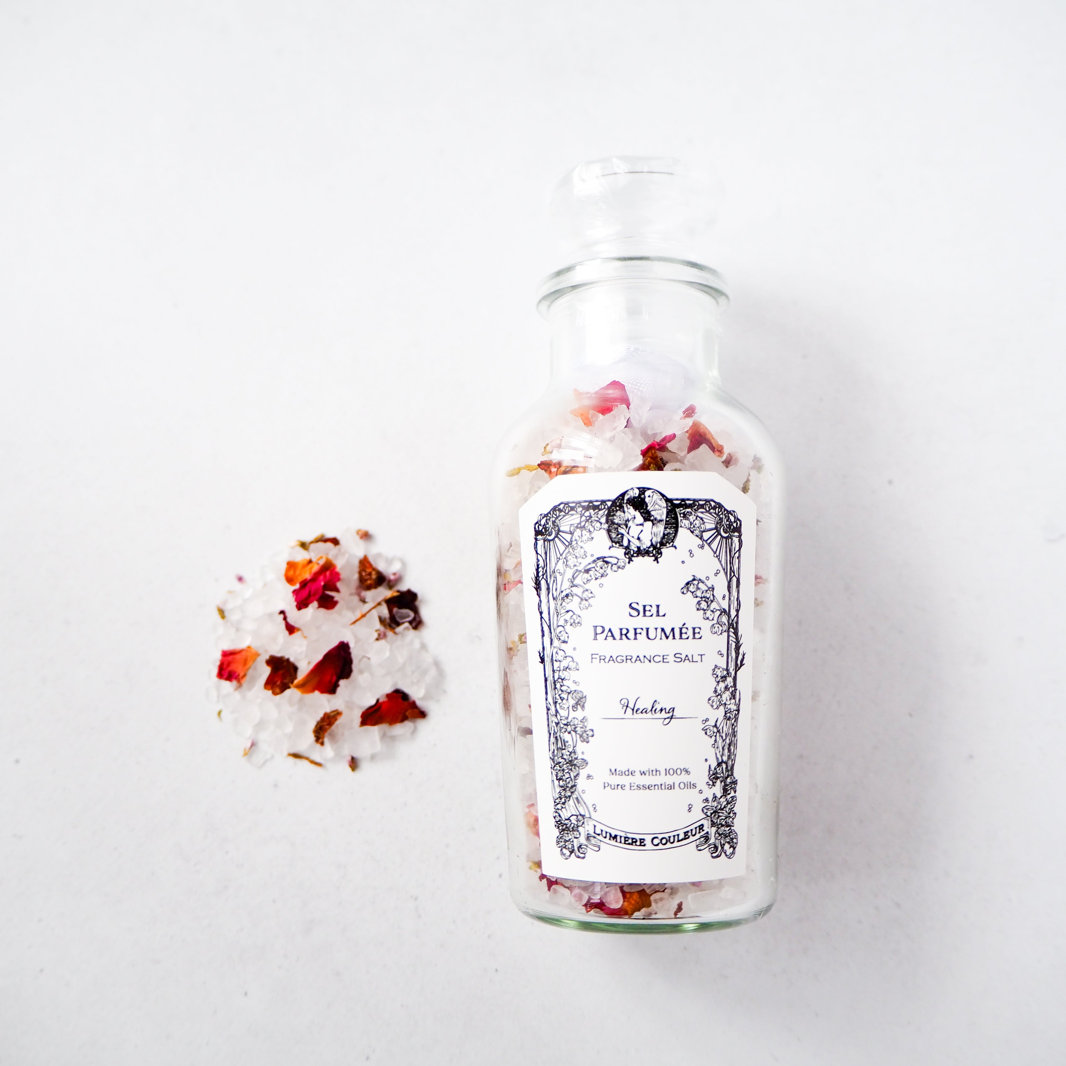 Healing フレグランスソルト（バスソルト）｜Lumière Couleur（ルミエールクルール）