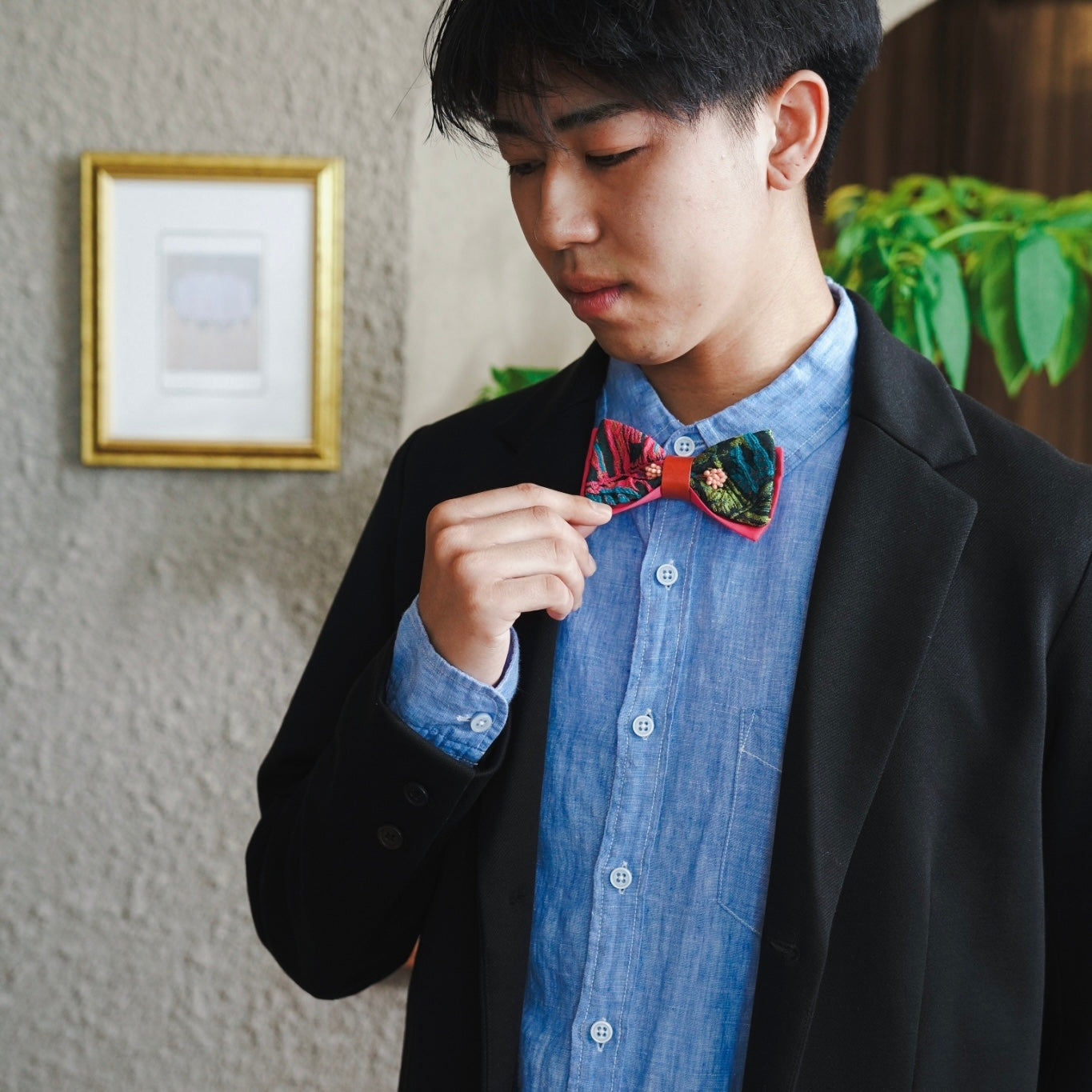 Amtteliebe 蝶ネクタイ ネイビー 蝶ネクタイ Amtteliebe インポートセレクト〉メンズ蝶