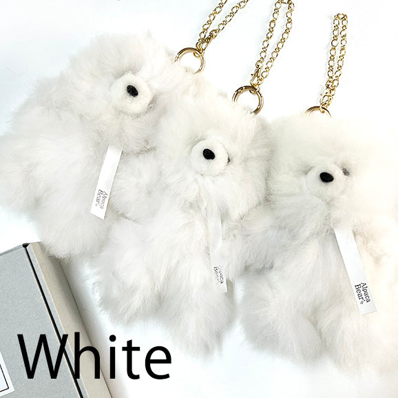 バッグチャーム】 アルパカベア テディベア ぬいぐるみ（Box付