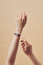 画像をギャラリービューアに読み込む, TSUKI 淡月 / MINI SQUARE GOLD WHITE BLACK LEATHER｜MATOW（マトウ）
