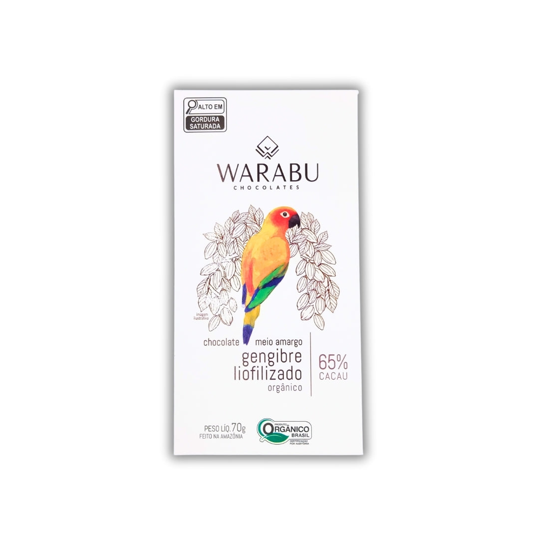 ダークチョコレートバー 生姜 65% | 70g｜WARABU CHOCOLATES（ワラブチョコレート）