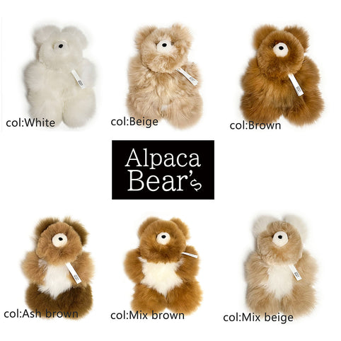 Alpaca Bear's アルパカベア 【M】 テディベア ぬいぐるみ｜Alpaca Bear's（アルパカベアーズ）