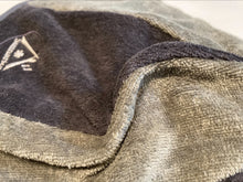 画像をギャラリービューアに読み込む, 今治タオル サウナハット【黒×グレー】
