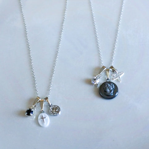 soiesoie Three Top Necklace / Silver925 chain｜soiesoie（ソワソワ）