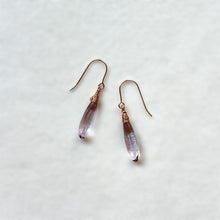 画像をギャラリービューアに読み込む, 天然石縦長しずくピアス｜beads room mimo（ビーズルームミモ）
