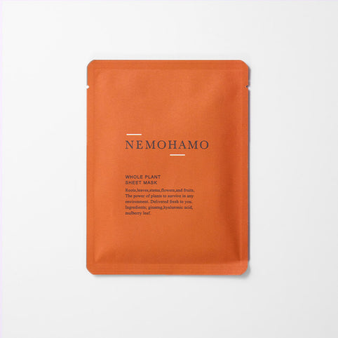 NEMOHAMO シートマスク 1枚｜NEMOHAMO（ネモハモ）｜NEMOHAMO（ネモハモ）