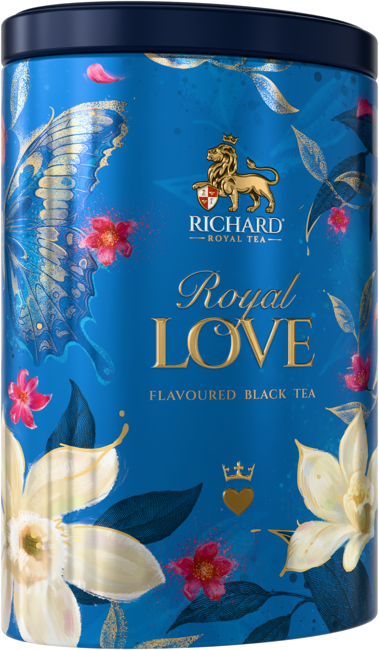 RICHARD（リチャード）ロイヤル・ラブ 缶入り紅茶 80g（ブルー）｜FREA