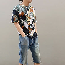 画像をギャラリービューアに読み込む, ユニセックス手捺染リゾート柄Tシャツ｜empromo（エンプロモ）
