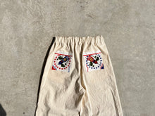 画像をギャラリービューアに読み込む, Rough pants (Bandana×Ivory)-ラフパンツバンダナ柄｜colorple（カラプル）
