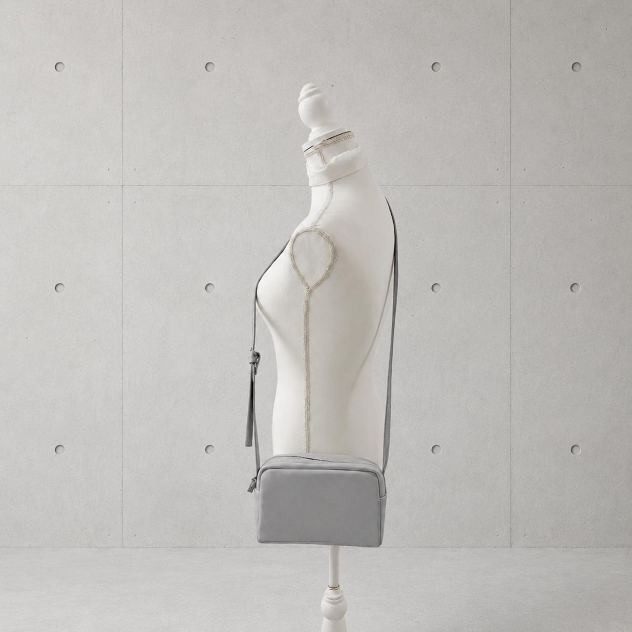 ゆもりま　グレー Mini Shoulder / Mist Gray｜MahL（マール） – CHOOSEBASE SHIBUYA