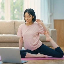 画像をギャラリービューアに読み込む, 綿100%リカバT　シェルピンク｜NOケア（エヌオーケア）
