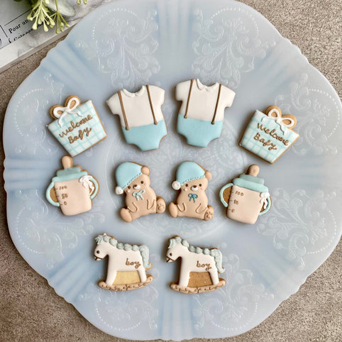 sumirecookies baby boy アイシングクッキーセット｜sumirecookies（スミレクッキーズ）