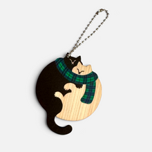 画像をギャラリービューアに読み込む, クリスマス限定　ねこギフトセット【レッド】｜Ten＆O Art+Craft（テンアンドオー　アートクラフト）
