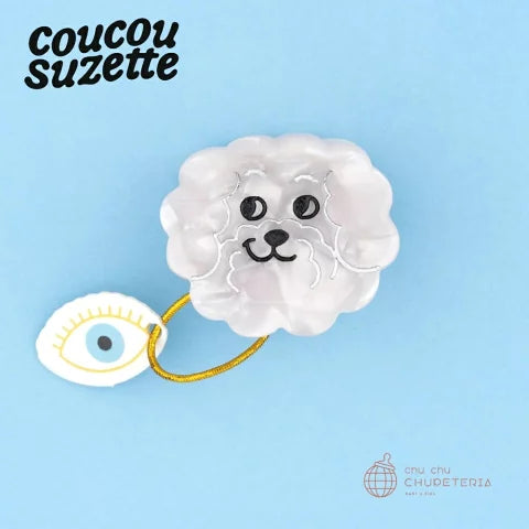 【Coucou Suzette】Bichon Mini Hair Claw｜CHUPETERIA（チュペテリア）