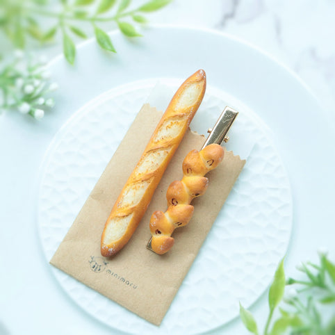 minimaru パリジャンとベーコンエピ　ヘアクリップセット｜minimaru（ミニマル）