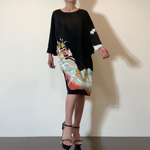 画像をギャラリービューアに読み込む, 着物リメイク　コクーンワンピース｜komomo（コモモ）
