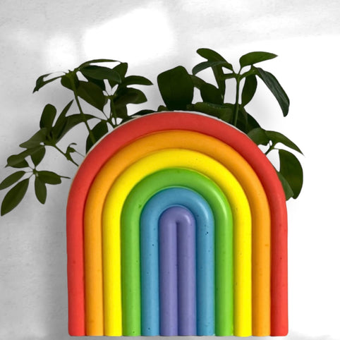 Jessmarble flower pot／rainbow｜Jessmarble（ジェスマーブル）