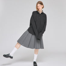 画像をギャラリービューアに読み込む, ミドルレングス プリーツスカート(Set)｜Nora Lily elle（ノラリリーエル）
