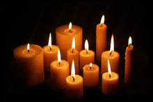 画像をギャラリービューアに読み込む, 蜜蝋キャンドル　Mサイズ｜FARADAY　KAMAKURA（ファラディ　カマクラ）
