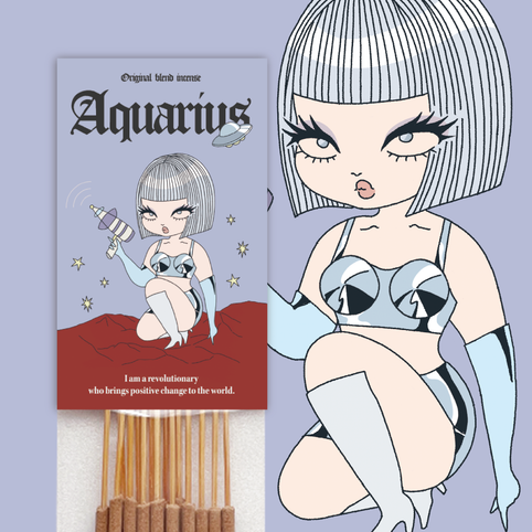 eight 【みずがめ座】Aquarius【オリジナルブレンドお香】｜eight（エイト）