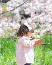画像をギャラリービューアに読み込む, さくら　フランス刺繍　リボンバレッタ｜SUNNY RIBBON（サニーリボン）
