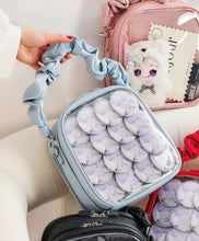 画像をギャラリービューアに読み込む, ギャザーハンドルバッグ（grayish blue）｜MARSLY（マーズリー）

