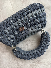 画像をギャラリービューアに読み込む, ANGLE DENIM BAG / midnight blue｜GONGON.crochet（ゴンゴンクロシェ）
