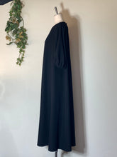 画像をギャラリービューアに読み込む, 着物リメイク　バルーン袖のフレアワンピース｜komomo（コモモ）
