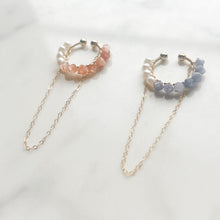 画像をギャラリービューアに読み込む, 2WAY CHAIN CUFF　TANZANITE/SUNSTONE｜airy（エアリー）
