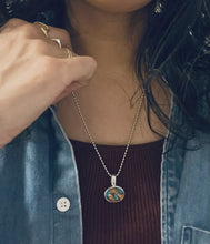 画像をギャラリービューアに読み込む, ボールチェーンネックレス　オイスターカッパーターコイズ｜G.Y.P（ジプ）
