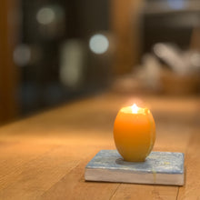 画像をギャラリービューアに読み込む, 京都産ミツロウのたまごキャンドル　2個セット｜ito-nami candle, KYOTO（イトナミキャンドルキョウト）
