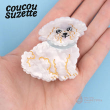 画像をギャラリービューアに読み込む, 【Coucou Suzette】Bichon Hair Claw｜CHUPETERIA（チュペテリア）
