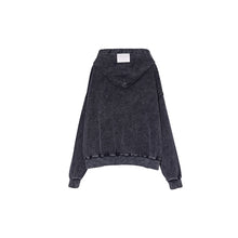 画像をギャラリービューアに読み込む, デニムルック プルオーバー スウェットフーディー｜Nora Lily（ノラリリー）
