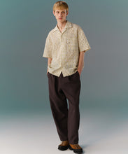 画像をギャラリービューアに読み込む, Fresh Check Seersucker Open-Collar Shirt (POPUP限定)｜MODE COMMUTER（モードコミューター）
