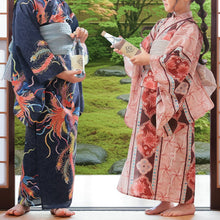 画像をギャラリービューアに読み込む, キッズ浴衣・帯セット【鳳凰】山崎大輝デザイン｜KUTANI×KIMONO（クタニキモノ）
