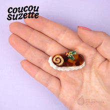 画像をギャラリービューアに読み込む, 【Coucou Suzette】Christmas Log Cake Hair Clip｜CHUPETERIA（チュペテリア）
