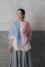 画像をギャラリービューアに読み込む, 極細コットン播州織ストール　Mサイズ　col:ピンク(PKSK)｜POLS（ポルス）
