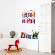 画像をギャラリービューアに読み込む, キャンバスプリント HEARTic GIRLs Canvas Print  “YOU'RE ON THE RIGHT TRACK” 【期間限定】｜asugatic（アシュガティック）
