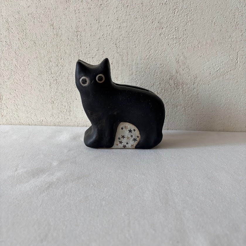 星空黒猫花瓶｜とうげい hanaga（トウゲイ ハナガ） – CHOOSEBASE SHIBUYA