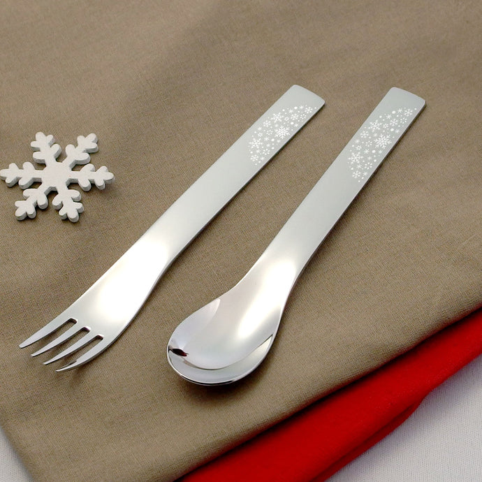 YAMACO ASSAR クリスマス仕様　スプーンS・フォークSセット｜YAMACO（ヤマコ）